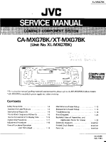 JVC XTMXG-7-BK-Service-Manual